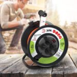 5-40m-IP44 на металлической катушке c заземлением 4 розетки 40м ПВС 3х1.5мм2 купить оптом недорого