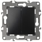 12-1106-05 ЭРА Переключатель двойной