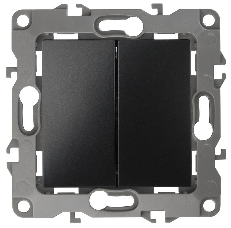 12-1106-05 ЭРА Переключатель двойной 12-1106-05 ЭРА Переключатель двойной