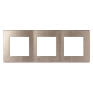 Рамка для розеток и выключателей ЭРА Серия 12 12-5103-04 на 3 поста