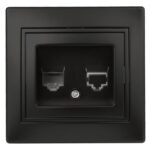 Розетка Intro Plano 1-302-05 телефонная RJ11