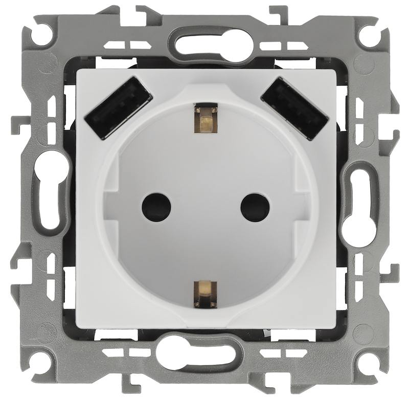 12-4109-01 ЭРА Розетка 2P+E 16A-250В 12-4109-01 ЭРА Розетка 2P+E 16A-250В