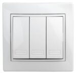 Выключатель Intro Plano 1-106-01 тройной