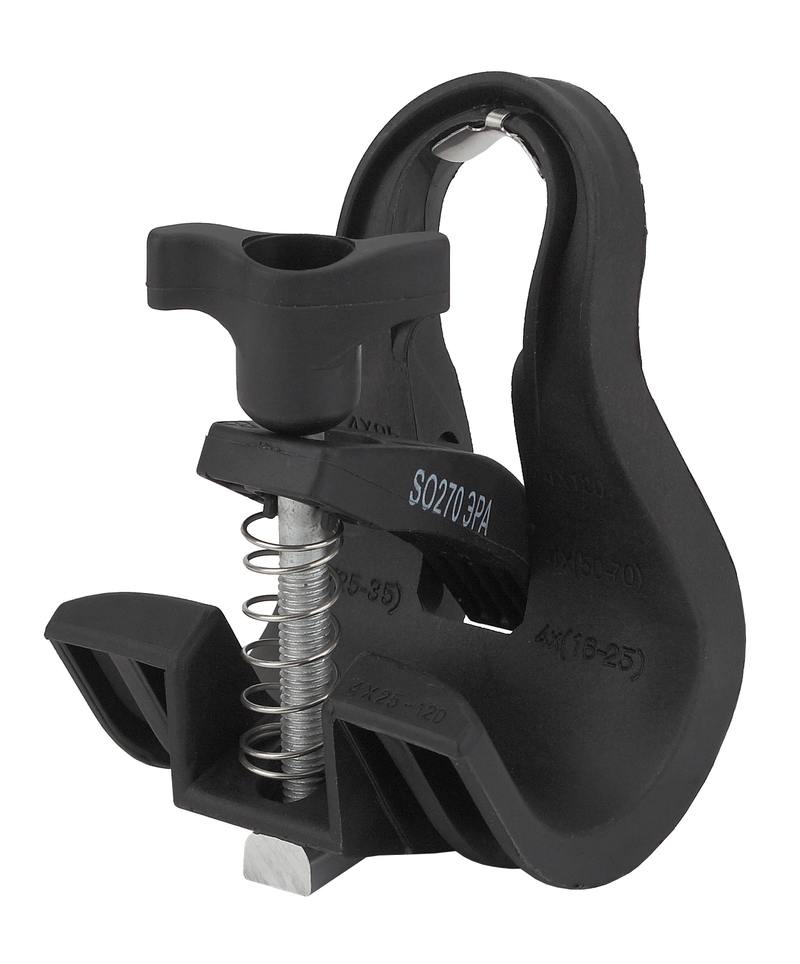 ЭРА Зажим промежуточный SO270 (2x16-4x120) оптом купить хорошая цена ЭРА Зажим промежуточный SO270 (2x16-4x120) купить оптом недорого