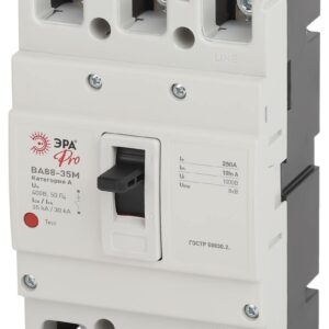 Автоматический выключатель ВА88-35М ЭРА PRO SVA30-3-0250-E 3Р 250А 35кА купить оптом недорого