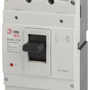 Автоматический выключатель ВА88-37М ЭРА PRO SVA40-3-0400-E 3Р 400А 35кА купить оптом недорого