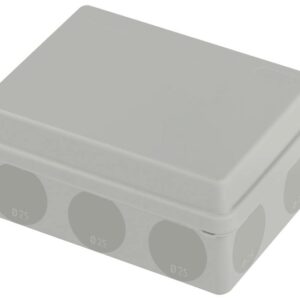 Распаячная коробка ЭРА KOR-150-110-70-11g-2MP двухкомпонентная HF стойкая к УФ 150х110х70мм серая прямой монтаж IP67 купить оптом недорого