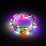 Светодиодная новогодняя гирлянда Intro Holiday INNR-02M нить мультиколор 10 м 100 microled IP20 3AA купить оптом недорого