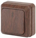 Переключатель Intro Quadro 2-103-10 одноклавишный 10А-250В