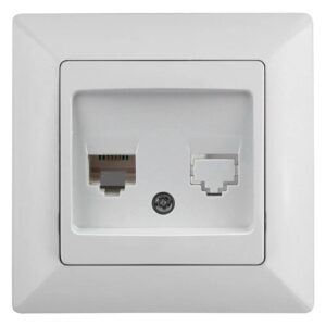 Розетка Intro Solo 4-302-01 телефонная RJ11