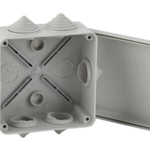 ЭРА Коробка распаячная открытой установки КОРv 100х100х50мм на винтах 6 гермовводов IP55 купить оптом недорого