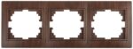 Рамка для розеток и выключателей Intro Plano 1-503-10 на 3 поста горизонтальная