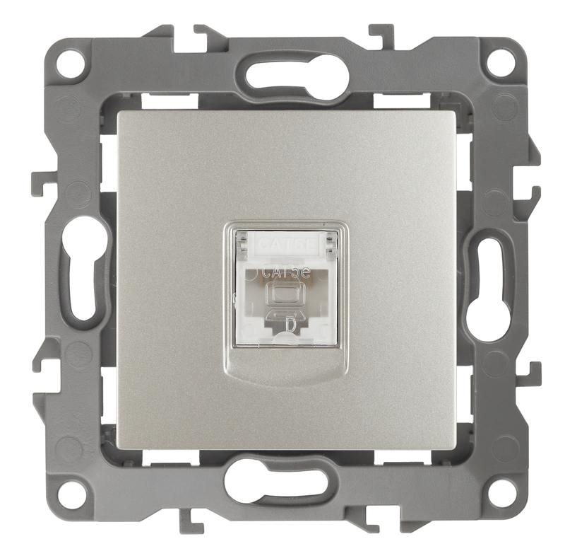 12-3107-15 ЭРА Розетка информационная RJ45 12-3107-15 ЭРА Розетка информационная RJ45