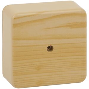 Распаячная коробка ЭРА BS-P-100-100-50 без клеммы 100х100х50мм сосна IP40 купить оптом недорого