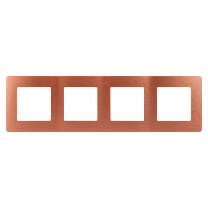 Рамка для розеток и выключателей ЭРА Серия 12 12-5104-14 на 4 поста