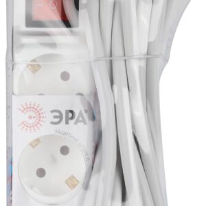 5 с заземлением с выключателем 5 розеток 5м ПВС 3x1