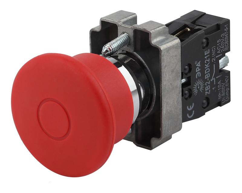 Кнопка управления ЭРА BBG80-BT-K04E LAY5-BT42 Грибок аварийный с фиксацией оптом купить хорошая цена Кнопка управления ЭРА BBG80-BT-K04E LAY5-BT42 Грибок аварийный с фиксацией купить оптом недорого