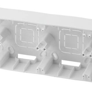 12-6104-01 ЭРА Коробка наклад. монтажа 4 поста