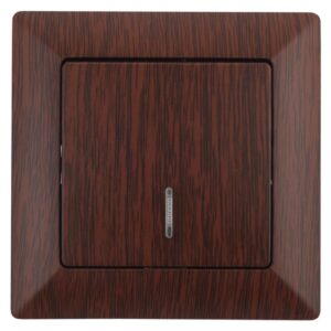 Выключатель Intro Solo 4-102-10 одноклавишный с подсветкой