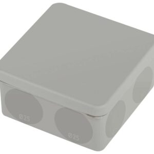 Распаячная коробка ЭРА KOR-100-100-50-9g-2MP двухкомпонентная HF стойкая к УФ 100х100х50мм серая прямой монтаж IP67 купить оптом недорого