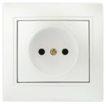 Розетка Intro Plano 1-201-06 без заземления 2P