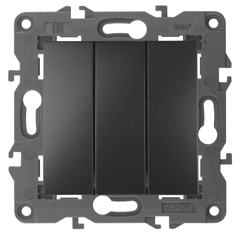 14-1107-05 ЭРА Выключатель тройной 14-1107-05 ЭРА Выключатель тройной
