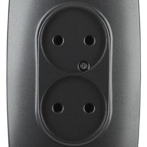 12-2107-05 ЭРА Розетка 2X2P