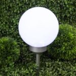 Светильник уличный ЭРА ERASF22-21 Шар на солнечных батареях садовый 20 см купить оптом недорого