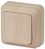 Выключатель Intro Quadro 2-101-11 одноклавишный 10А-250В