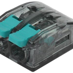 Клемма ЭРА компактная серия 412 с рычагом 2 отверстия 0.5-4 мм2 упаковка 100 шт. купить оптом недорого