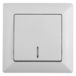 Выключатель Intro Solo 4-102-01 одноклавишный с подсветкой