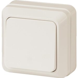 Выключатель Intro Quadro 2-101-02 одноклавишный 10А-250В