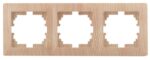 Рамка для розеток и выключателей Intro Solo 4-503-11 на 3 поста