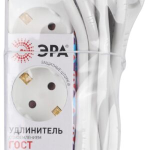 5 с заземлением 5 розеток 3м ПВС 3x1