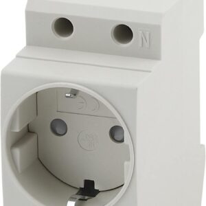 Розетка на DIN-рейку ЭРА PRO MRD10-16-E 16А с заземлением купить оптом недорого