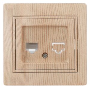 Розетка Intro Plano 1-303-11 информационная RJ45