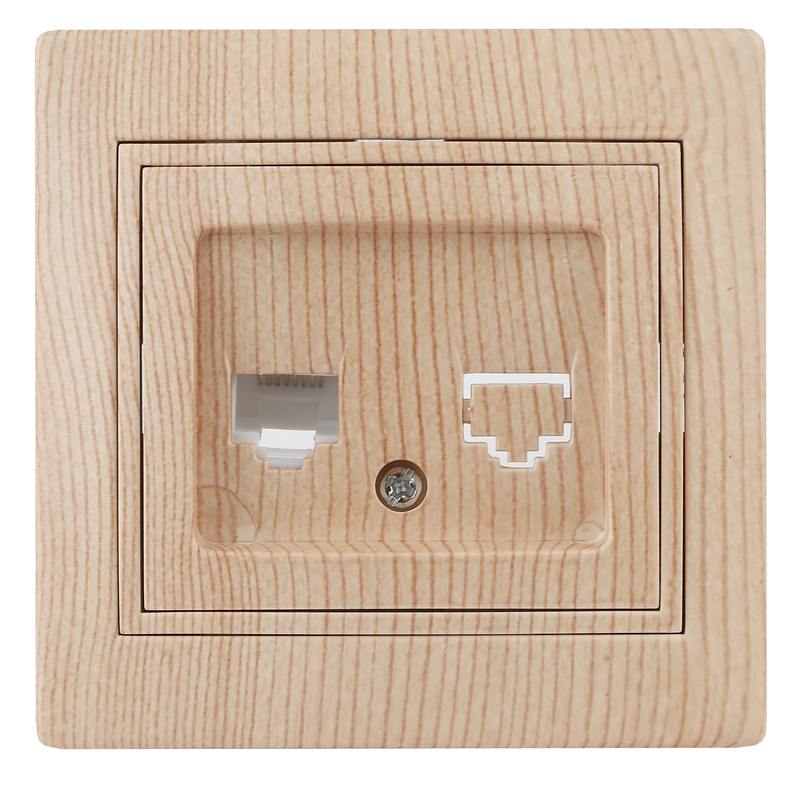 Розетка Intro Plano 1-303-11 информационная RJ45 Розетка Intro Plano 1-303-11 информационная RJ45