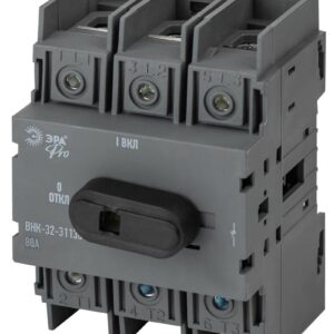 Выключатель-разъединитель ВНК-32-31130 ЭРА PRO mvr20-3-080E 3П 80А с установленной фронтальной рукояткой управления купить оптом недорого