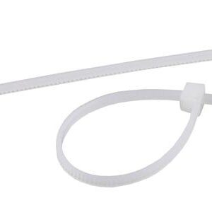 Кабельная стяжка ЭРА 8х400 белая 100 штук купить оптом недорого