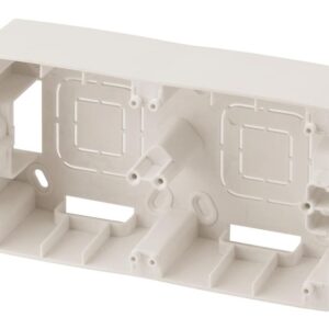 12-6102-02 ЭРА Коробка наклад. монтажа 2 поста