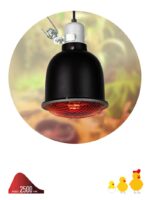 Светильник для террариумов и брудеров ЭРА FITO-E27-SHADE с защитной решеткой купить оптом недорого