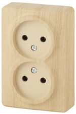11-2202-11 ЭРА Розетка 2х2P