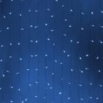 Светодиодная новогодняя гирлянда Intro Holiday INZL-02Z занавес 3*3 м холодный белый 300 led 220в купить оптом недорого