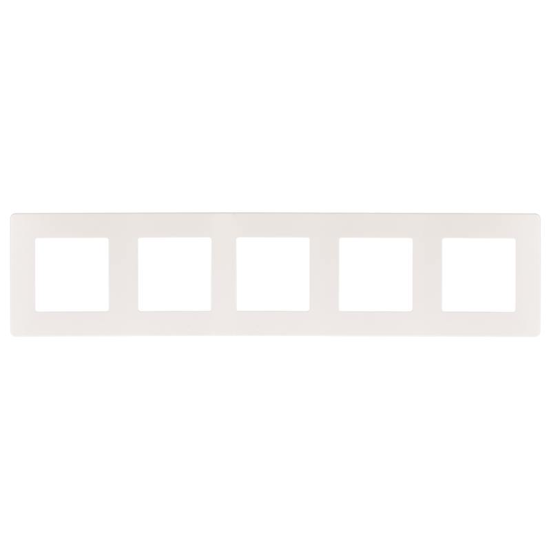 Рамка для розеток и выключателей ЭРА Серия 12 12-5105-01 на 5 постов Рамка для розеток и выключателей ЭРА Серия 12 12-5105-01 на 5 постов