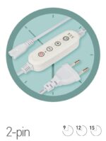 Таймер для фитосветильника ЭРА FITO-LINETIME (2-pin) с проводом 1