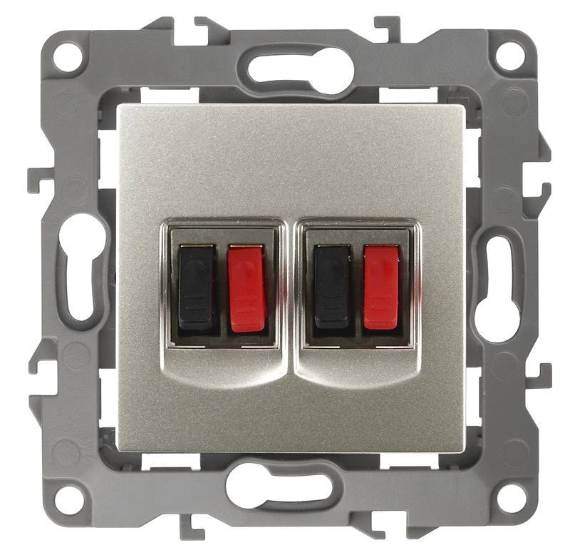 12-3112-15 ЭРА Розетка аудио двойная 12-3112-15 ЭРА Розетка аудио двойная