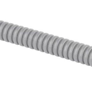 Труба гофрированная ПВХ ЭРА GOFR-32-50-PVC-T тяжелая серая d 32мм с зондом 50м купить оптом недорого