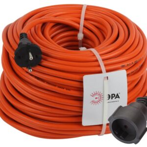 Удлинитель силовой ЭРА UPx-1-2x1.5-50m в бухте без заземления 50м 1 розетка ПВС 2x1.5мм2 купить оптом недорого