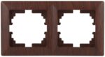 Рамка для розеток и выключателей Intro Solo 4-502-10 на 2 поста