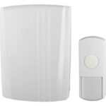 Звонок дверной ЭРА D95 проводной белый 1 мелодия купить оптом недорого